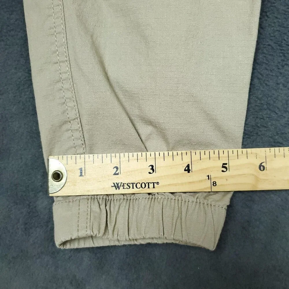 Hurley Cargo Pants Mens Small Jogger Drawstring Elastic Waist Pockets Casual - Picture 10 of 12